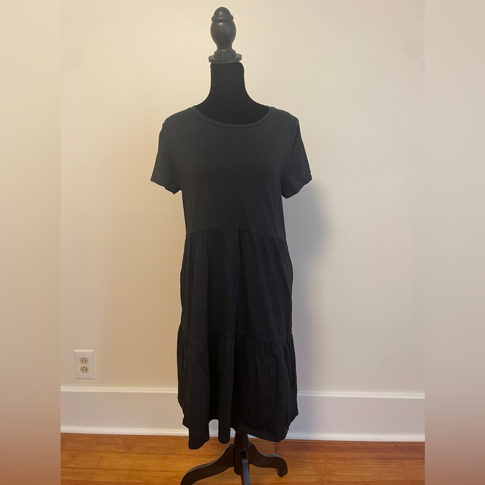 J Crew Black Dress